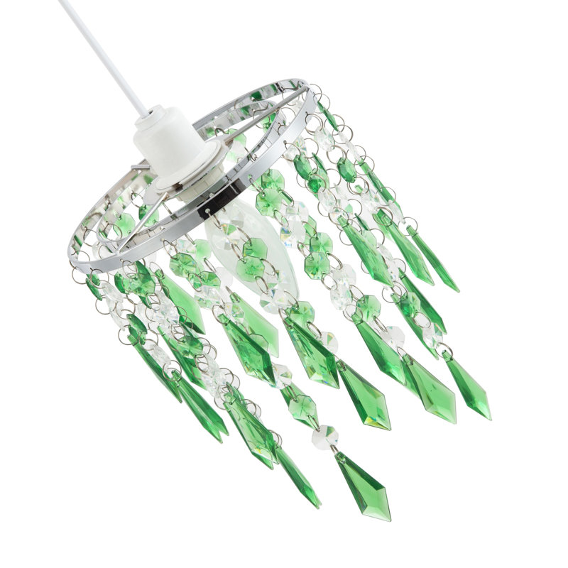 22 cm H Novelty Pendant Shade ( Screw On ), Green