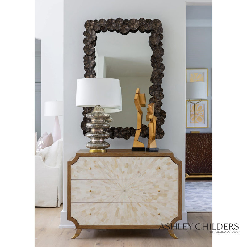 Facet Sculpture-Gold-Lg