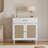 Cat Litter Box Enclosure With Scratch Pad