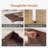 Extendable Breakfast Nook Table Set with Storage Benches & Stools, 6-Piece Corner Dining Table Set-175091331-175091329-175091332