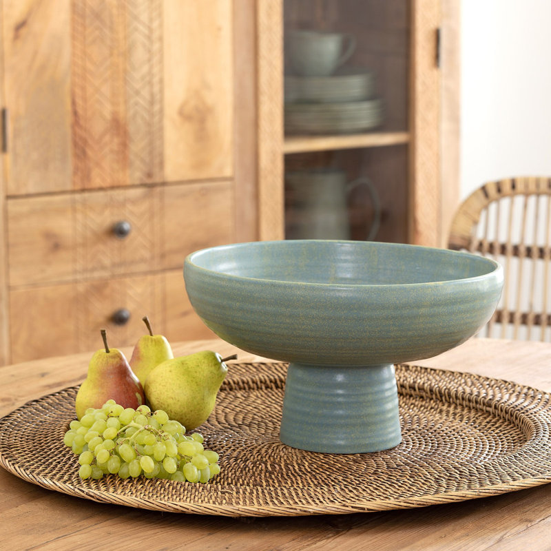 Rustic Modern 7 oz. Fruit Bowl, Green