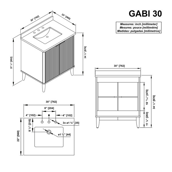 Dimensions du produit