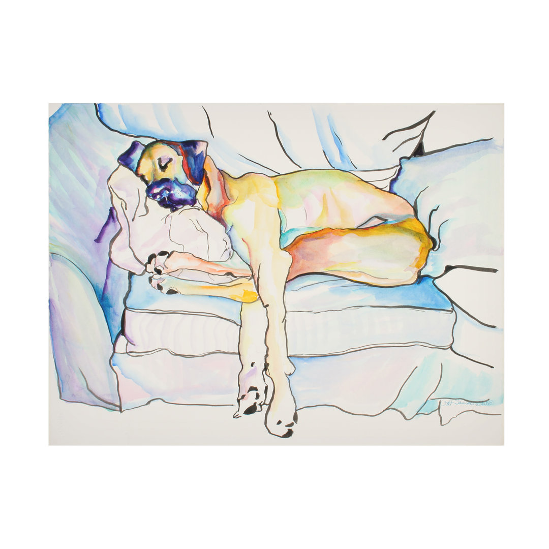 Sleeping Beauty by Pat Saunders-White - Print on Canvas Archie & Oscar™ 