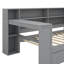 Lit profilé avec supports de rangement, tiroirs, prise de courant, éclairage à DEL et poste de travail-1041901939-1041901938