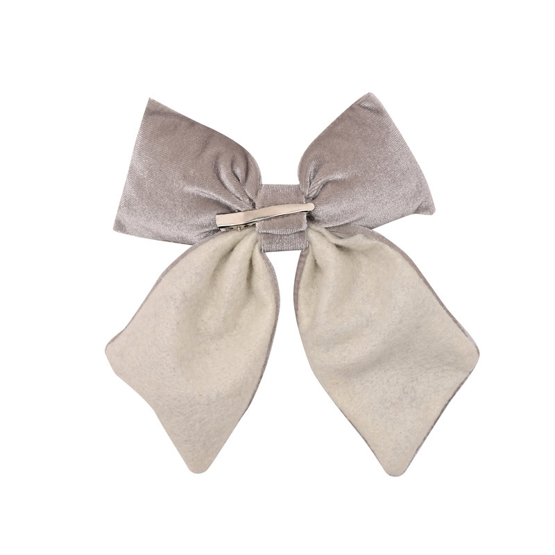 21cm Solid Colour Novelty & Humour Bow, Silver