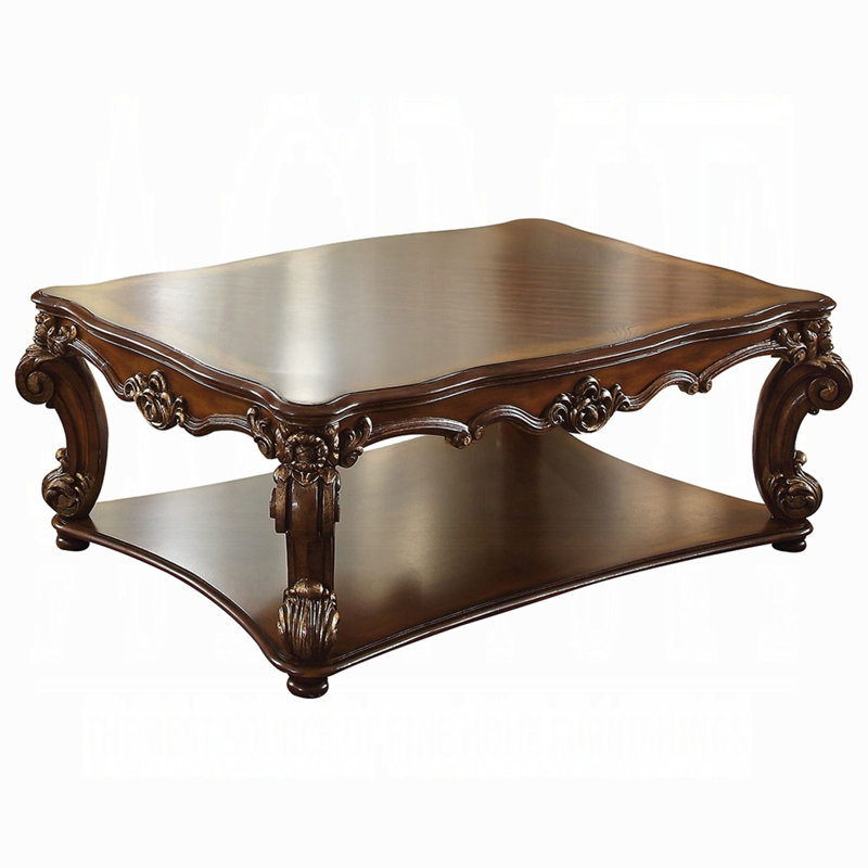 Table basse Amorsolo, H 20 po x l 50 po x P 50 po, Cerisier
