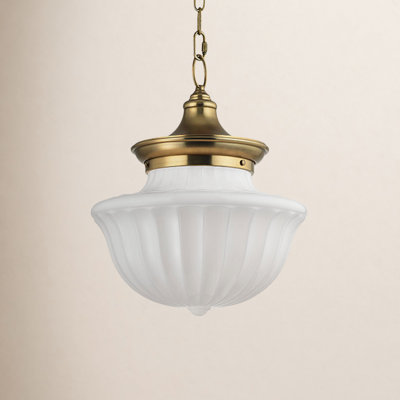 Maisie Single Light Glass Pendant