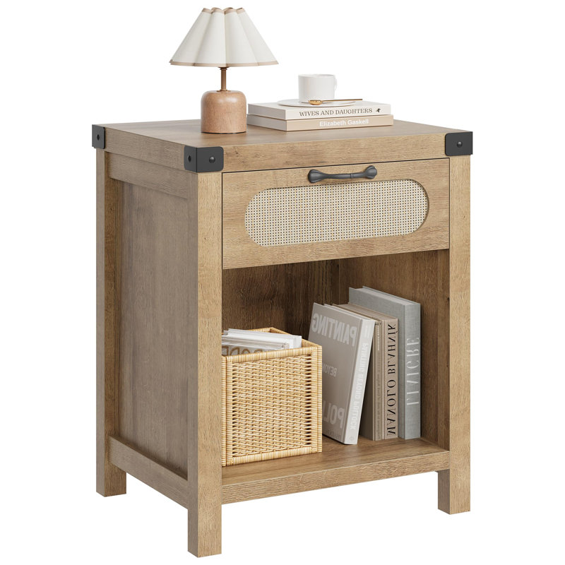 50 cm W Bedside Table