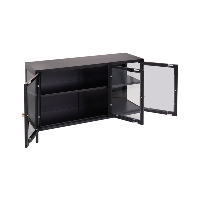 NEWPORT 115cm Sideboard, Black
