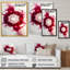 «Viva Magenta Secret Wispers V», reproduction sur toile-554470451-554470462
