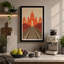 Cathedral and Rails Art Deco - Wrapped Canvas-1262464845-1262464848