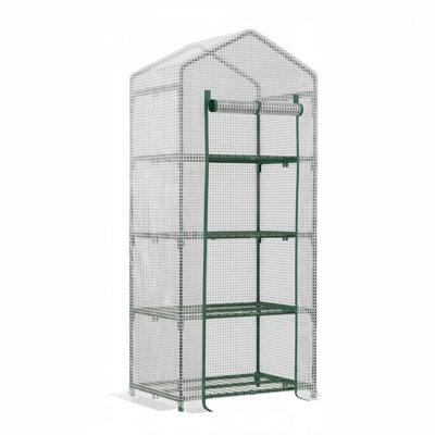 4-Tier Gable Mini Greenhouse