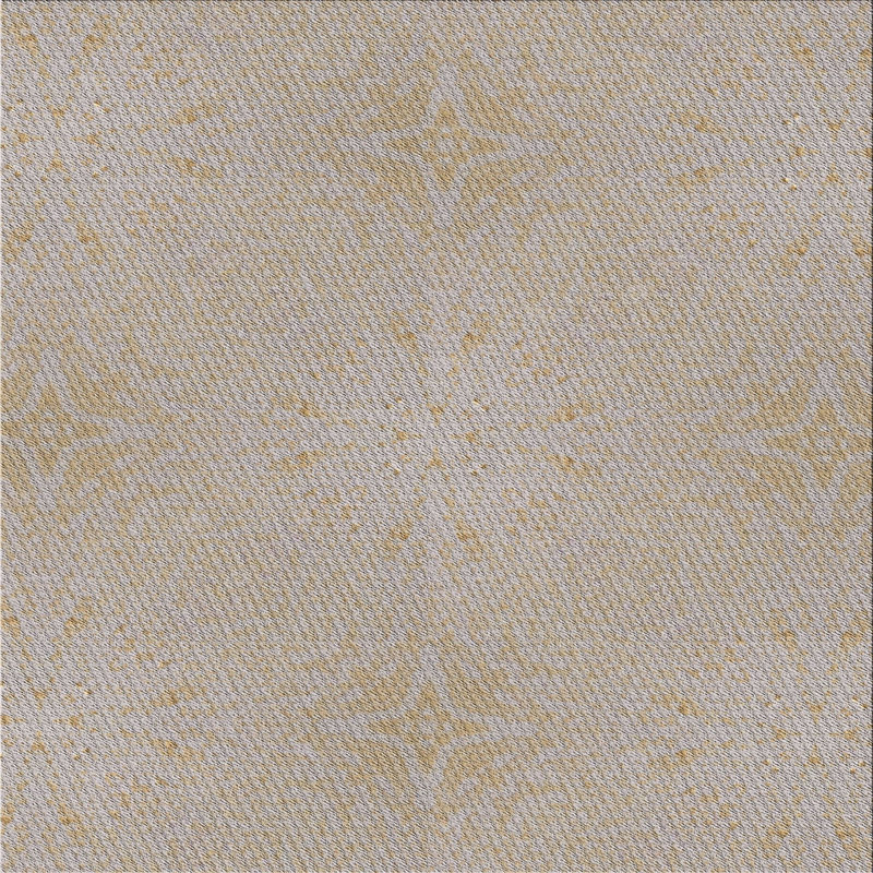 Geometric Indoor Rug, Square 5'