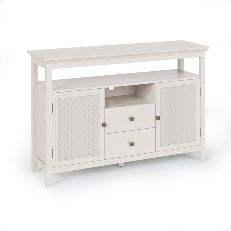 52.8" Rattan Sideboard