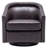 Kiersten Faux Leather Swivel Barrel Chair-694441767