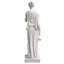 Statue de dame classique avec bol