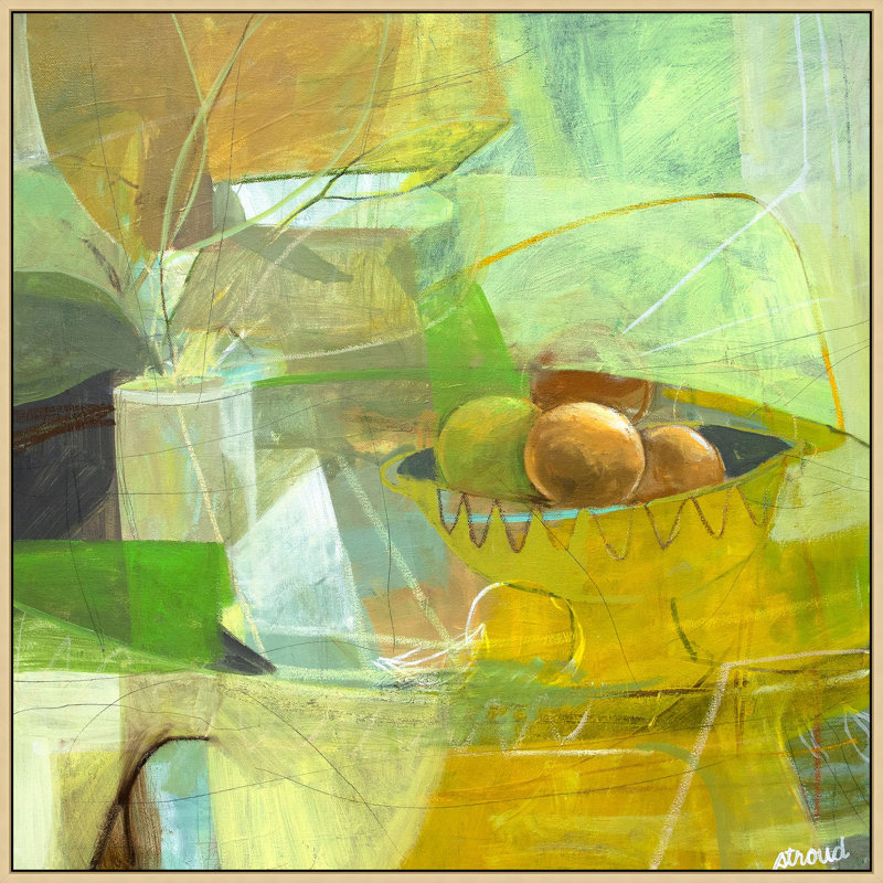 Fine Line to Dine par Lillian August - Peinture sur toile