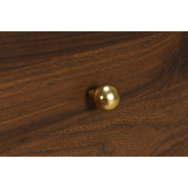 Commode 4 tiroirs noyer