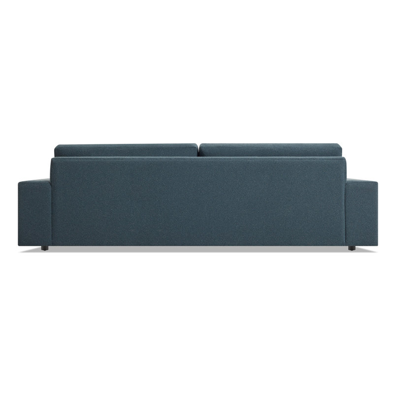 Esker Sofa, Kelso Blue 100% Polyester, 31" H x 98" W x 42" D