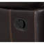 Causeuse inclinable en cuir Global United