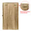Tablette murale suspendue en bois Arkema
