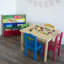 Ensemble de table de jeu / d'activité rectangulaire avec chaises pour enfant Aztlan-644054967