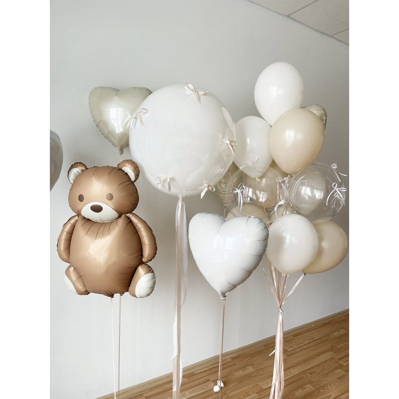 Bouquet de ballons en peluche