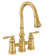 Weymouth Pull Down Touch Double Handle Kitchen Faucet