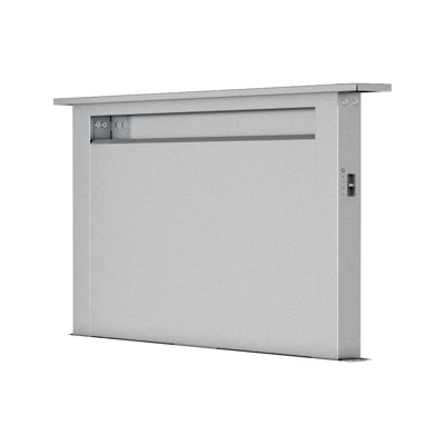 Système de couloir télescopique 36 po avec ventilateur simple Zephyr Treviso 36 pi³ / min en acier inoxydable