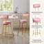Tabouret de comptoir 26 po Lovette-1879318547
