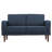 51.6" Linen Square Arm Loveseat-1656689903