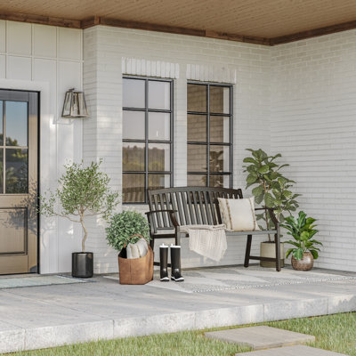 Trendarius Aluminum and Steel Outdoor Bench