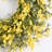 26" Artificial Spring Summer Foliage Wildflower Front Door Wreath For Wedding Party Home Decor-1609070661