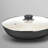 CS KOCHSYSTEME Aluminum Non-Stick Frying Pan with Lid-86365069-86365068
