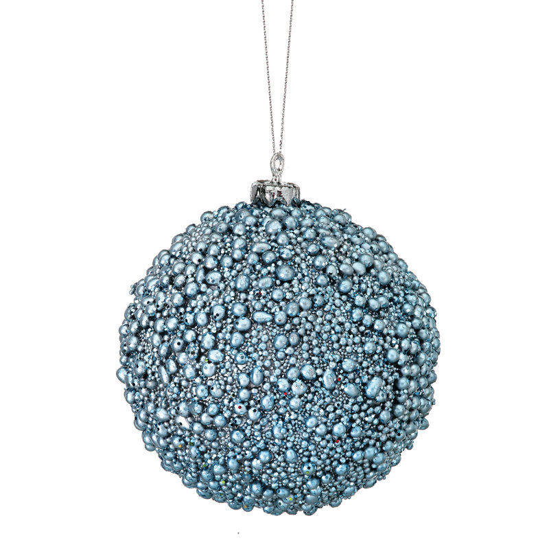 Ensemble de 6 petites boules décoratives 4 po