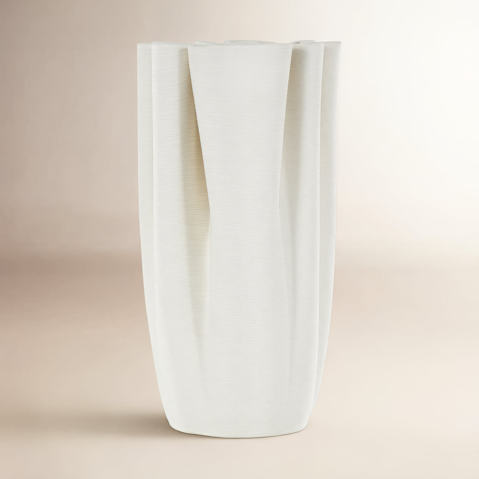 Bowen Ceramic Table Vase, 11.35" H x 5.8" W x 5.8" D