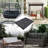 2-3 Seat Swing Replacement Cushion, Outdoor Bench Cushions With Backrest Thicken 4"-1008439797-1008439783