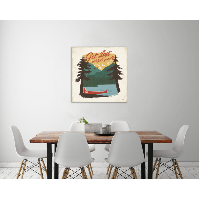 «Vintage Lake V No Lines», toile tendue par Janelle Penner, H 30 po x l 30 po x P 1,5 po