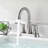 Centerset 2-handle Bathroom Faucet with Drain Assembly-45127784