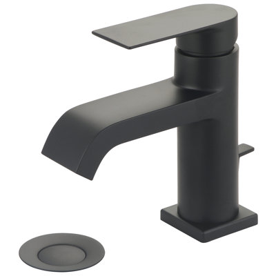 I4 Single-handle Bathroom Faucet with Drain Assembly