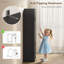 Garde-manger, armoire de rangement 64 po avec tablettes réglables, noir