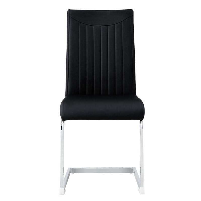 Chaise d'appoint en similicuir