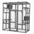 Extra Large Cat Cage - Gray