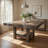 Janic Solid Wood Dining Table