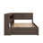 Full Size  Multifunctional Daybed With L-Shaped Trundle Frame Storage Shelves Built-In USB Ports And LED Lighting-1640824867