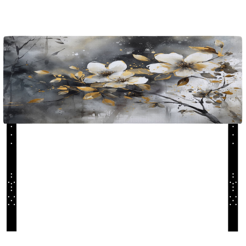 Tête de lit tapissier Kamoryn, Grand