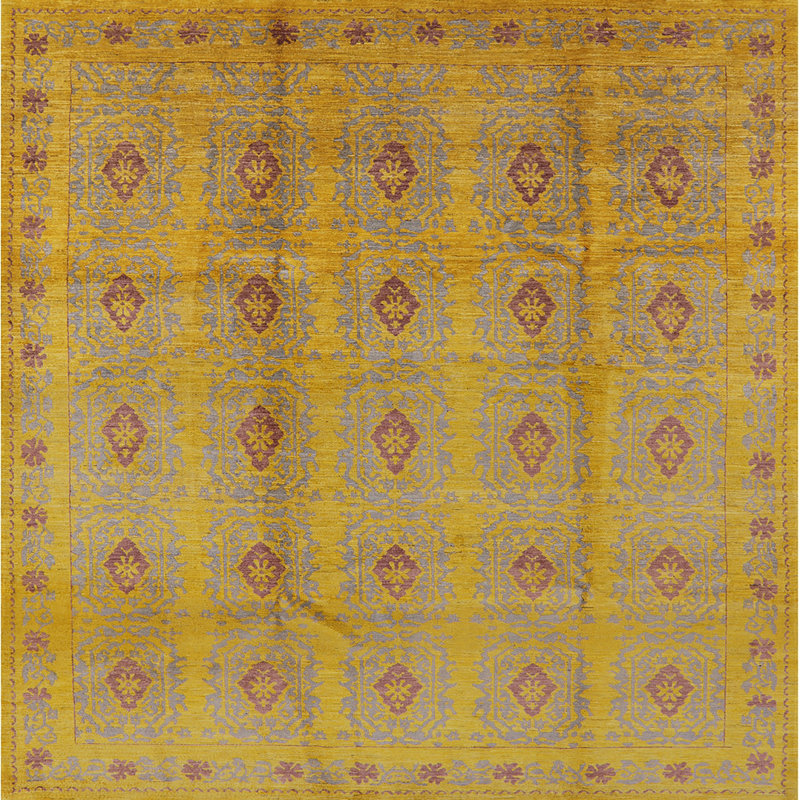 Oriental Indoor Rug, Square 5'