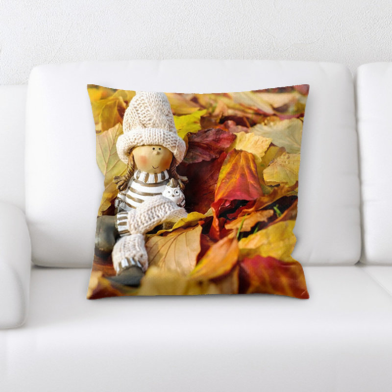 Coussin décoratif figurine