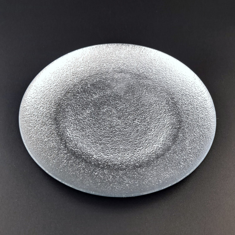Assiette à salade ou à dessert 8,25 po Aura, Argent