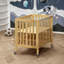 Hiltz Foldable Portable Crib With Mattress-1411241826